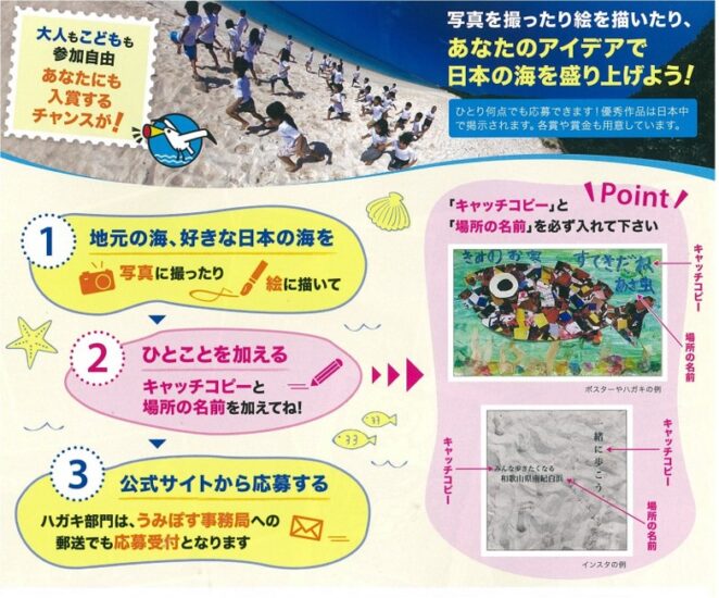 うみぽす　海のPRコンテスト２０２１　告知