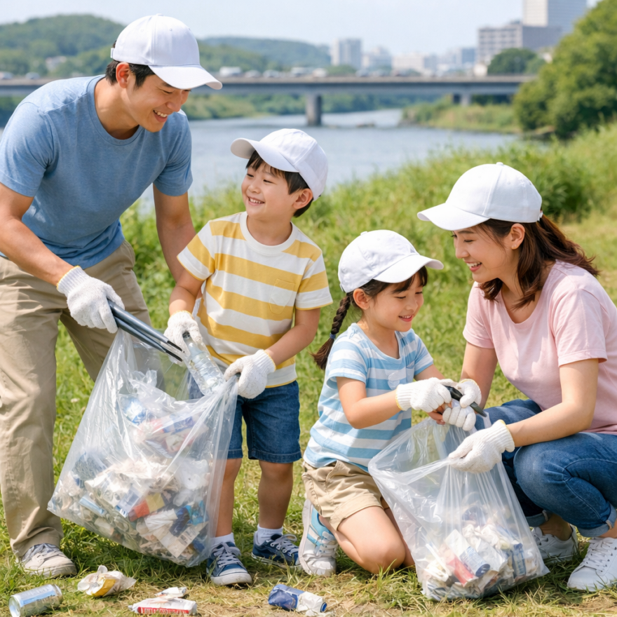 みんなでごみ拾いしてみませんか？
